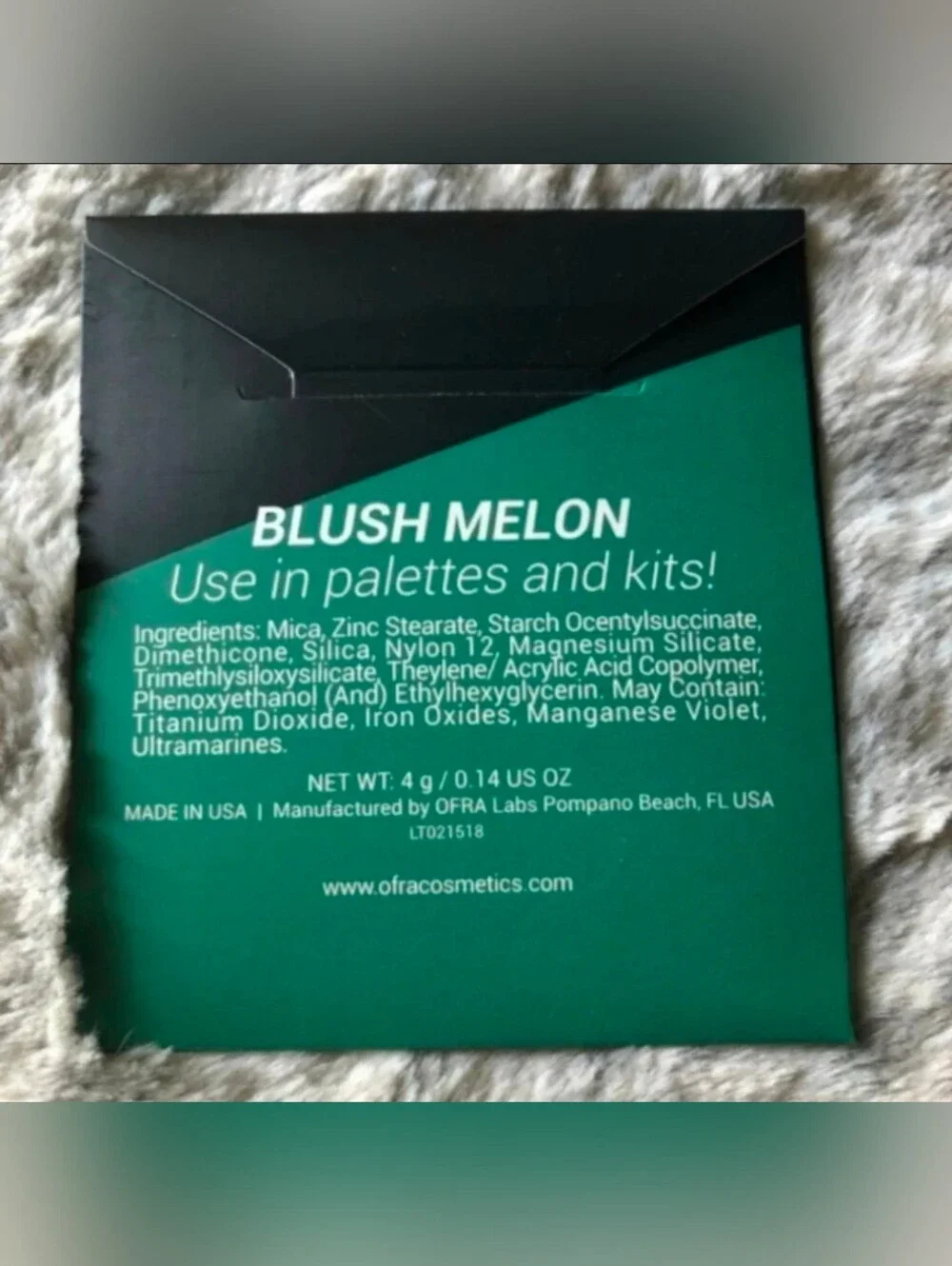 3 x Ofra Blush Godet in Melon 0.14oz BNIB